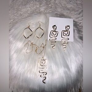 Gold Fashion Jewelry Set